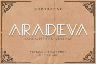 Aradeva: The Handwritten Font That Elevates Campaign Design