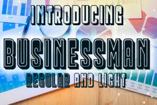 Businessman Font Review for Branding Projects