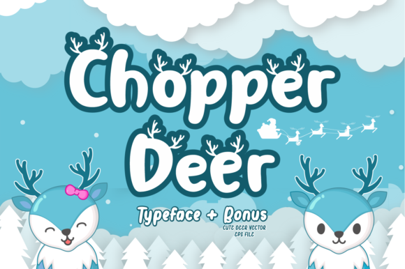Chopper Deer Font for Business Branding