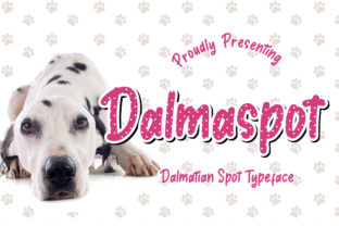 Dalmaspot: A Playful Display Font for Creative Projects