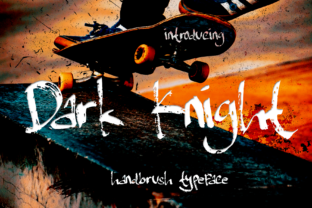 Dark Knight: The Font That Commands Attention