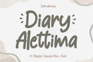 Diary Alettima: The Playful Font That Boosts Campaign Impact