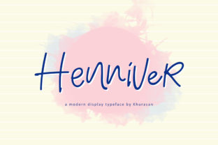 Henniver Font for Editorial Design and Branding