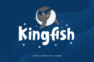 Kingfish: A Playful Display Font for Digital Branding
