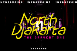 North Djakarta Font for Bold Campaign Designs