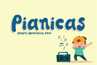 Pianicas Font Review for Kids-Themed Branding