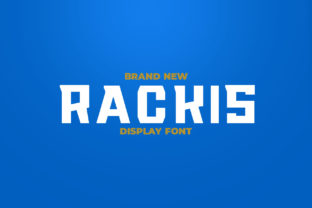 Rackis Font for Modern Editorial Design