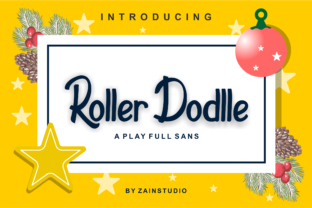 Roller Dodlle: A Playful Display Font for Web Design