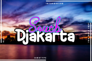 South Djakarta: A Bold Display Font for Powerful Digital Communication