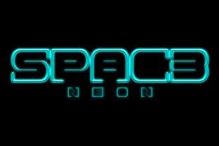 Spac3 Neon: A Futuristic Display Font for Modern Editorial Design