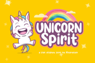 Unicorn Spirit Font for Web Design