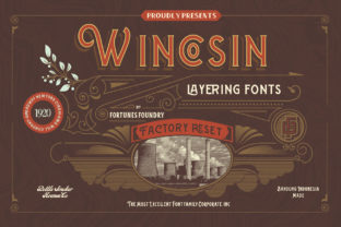 Wincosin: A Vintage Font for Timeless Editorial Design